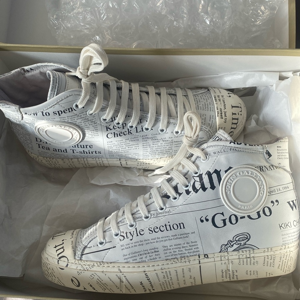 John Galliano Gazette sneakers size 41